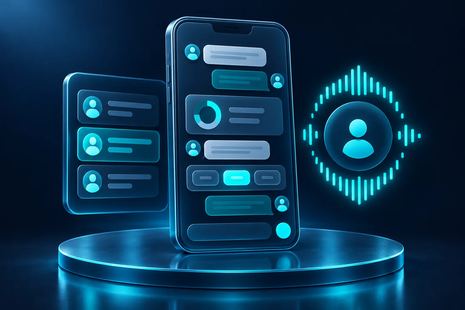 Illustration for Companion app with AI coach & voice