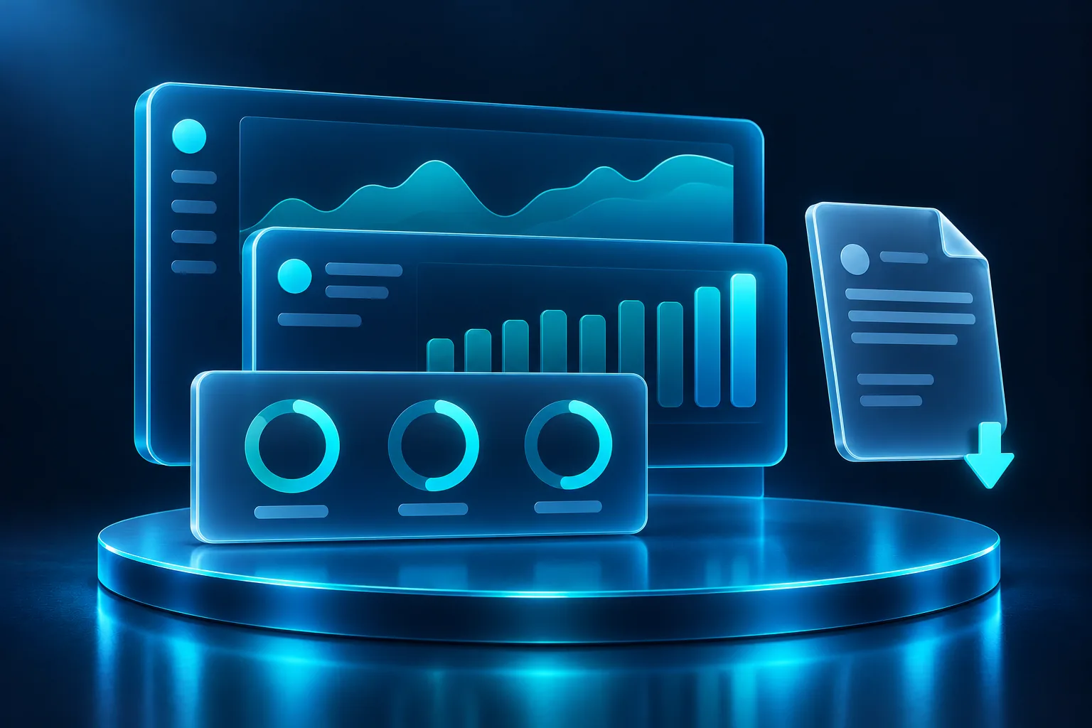 Illustration for Operations & analytics dashboard